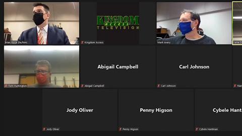 screenshot of program