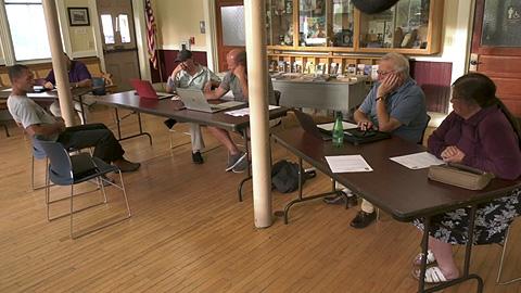 screenshot of program