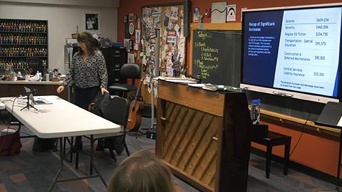 screenshot of program